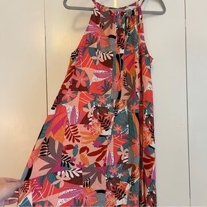 Floral Print Maxi Dress